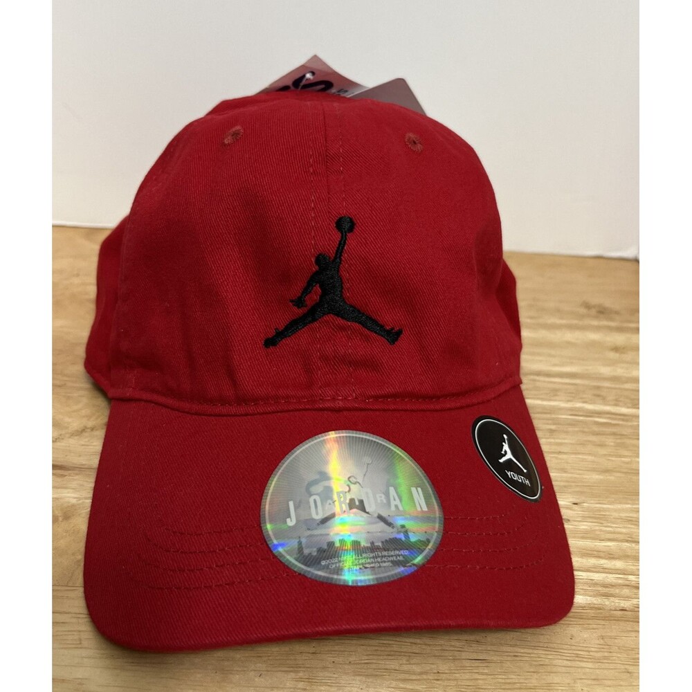Air Jordan Youth Red Baseball Cap Hat